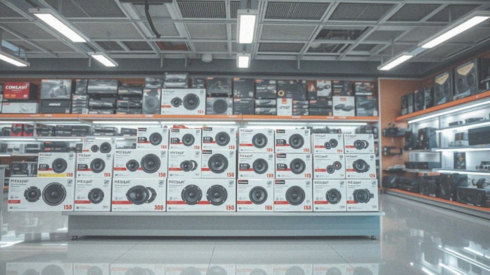 Jakie są najlepsze miejsca na zakup głośników dwudrożnych 165mm?