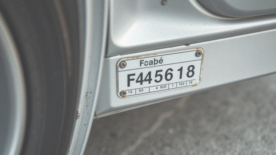 Jak odczytać kod lakieru z tabliczki znamionowej?