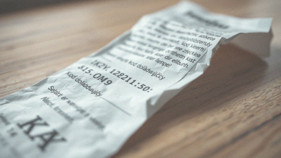Co to jest kod doładowujący i gdzie go znaleźć na paragonie?