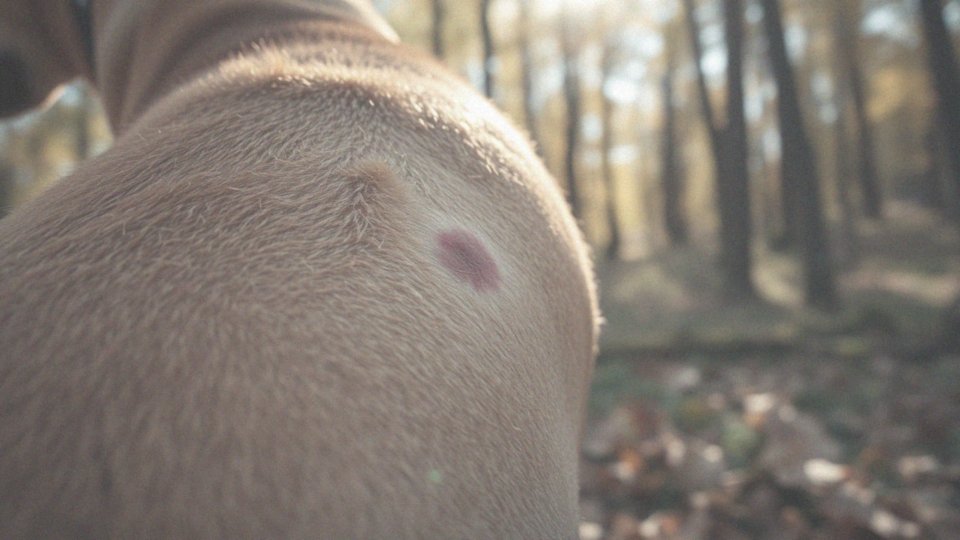 Jakie są objawy obecności kleszcza u psa?