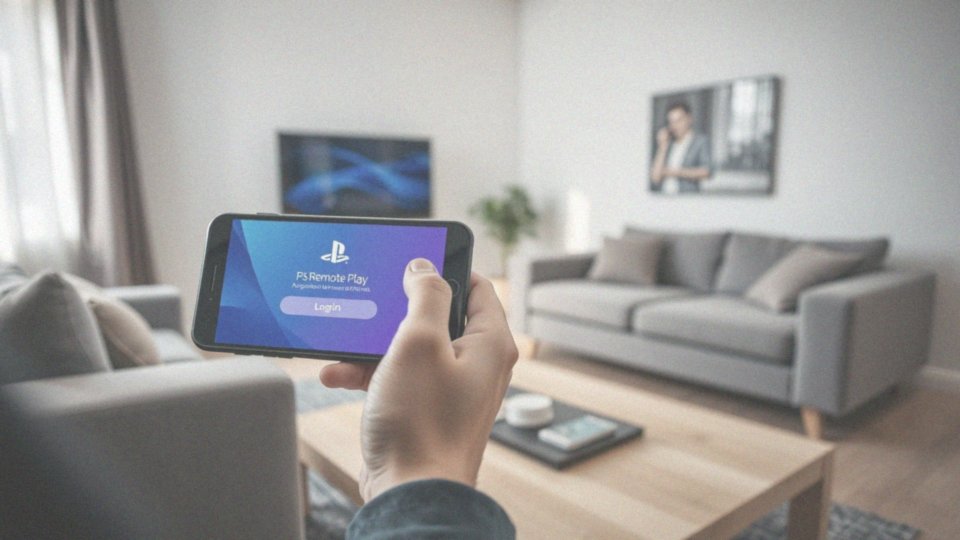 Jak otworzyć aplikację PS Remote Play na urządzeniu mobilnym?