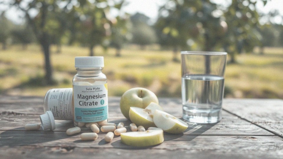 Cytrynian magnezu na co pomaga? Kluczowe właściwości i zastosowanie